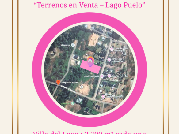 Terrenos en Villa del Lago – Lago Puelo